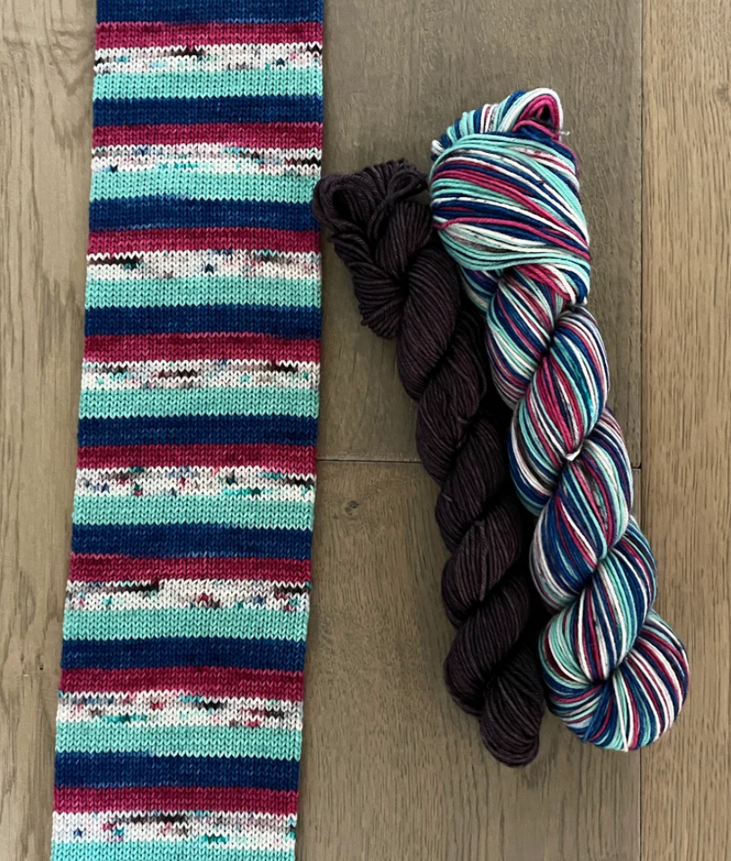 PDC - Winter Carnival Self Stripe Sock Set