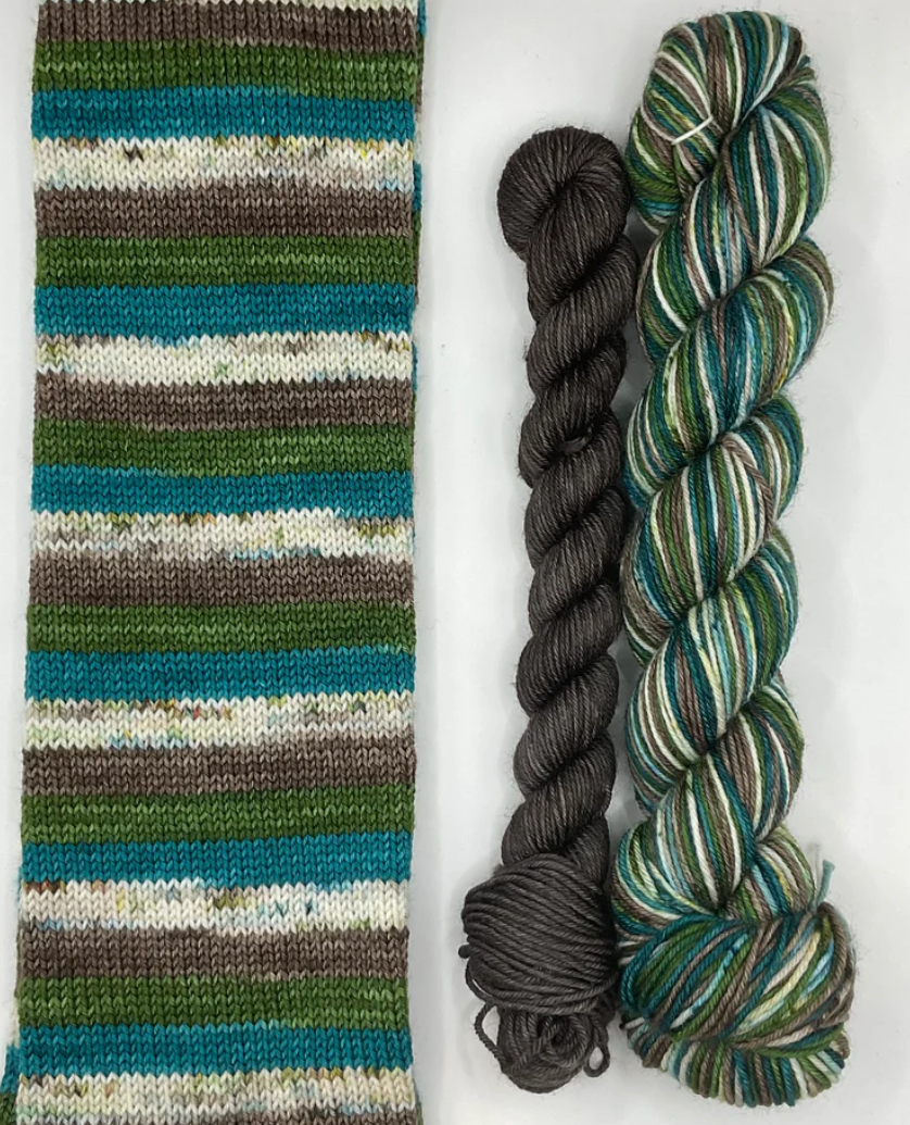 PDC - Birch Self Stripe Sock Set