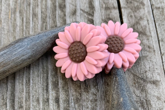 MP - Stitch Holder - Pink Daisy