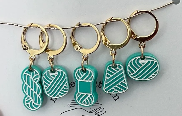 MP - Stitch Marker - Yarn Set/5 Teal