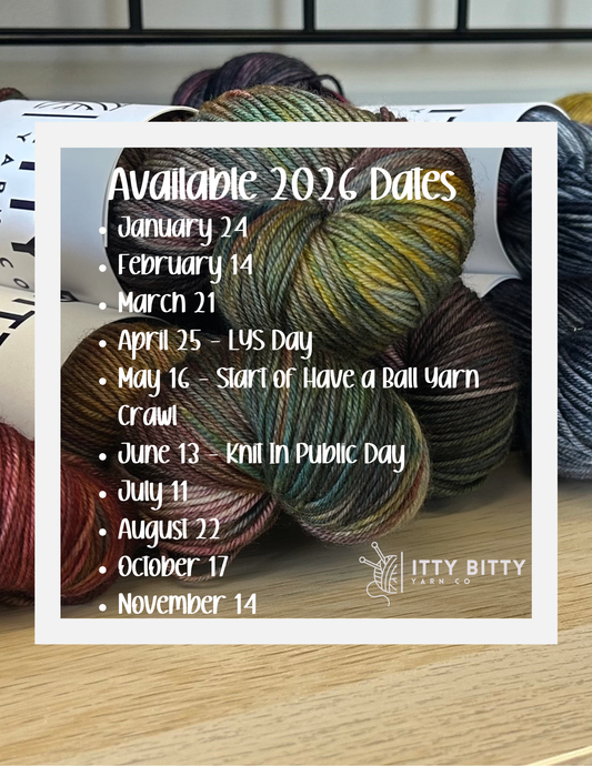 2026 Trunk Show Dates