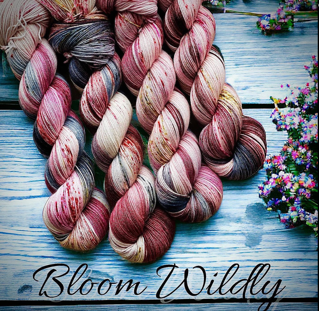 Rosehill yarn　ローズヒルヤーン　１かせ（30） Rose Hill Yarns \u2013 The Itty Bitty Yarn Co