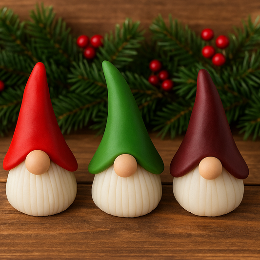 EVENING Polymer Clay Christmas Gnome Workshop November 7  7pm to 830pm
