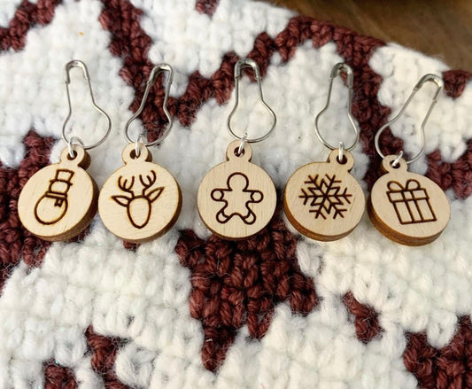 MP - Birch Stitch Marker - Christmas Set/5