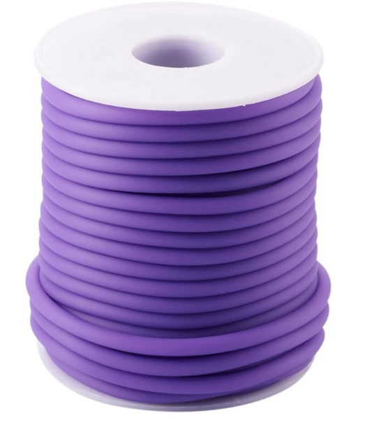 Barber Cord per meter 4mm Violet