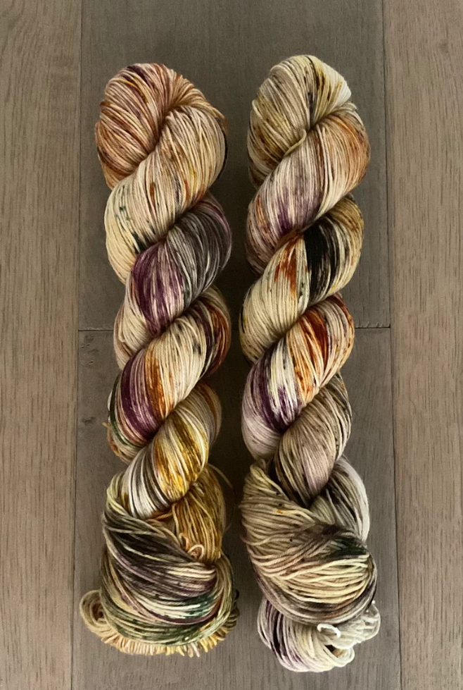 PDC - Crunchy Leaves Fingering