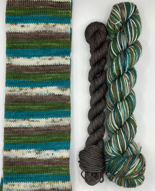 PDC - Birch Self Stripe Sock Set