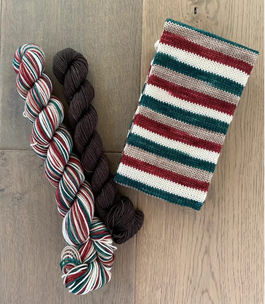 PDC - Country Christmas Self Stripe Sock Set