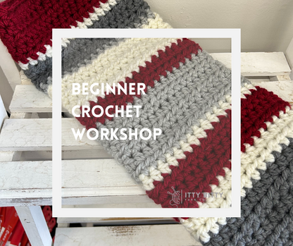 Beginner Crochet Workshop -July 7 and 21 - 6pm to 8pm