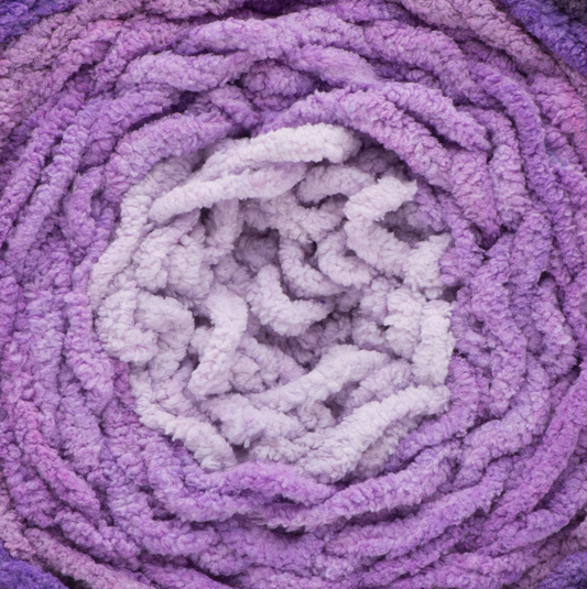 Bernat Blanket Ombre Eggplant