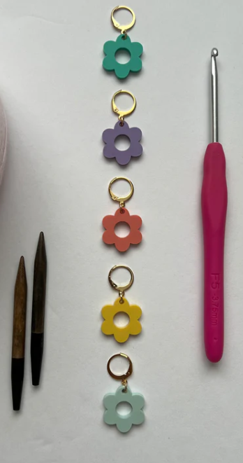 MP - Stitch Marker - Flower Power