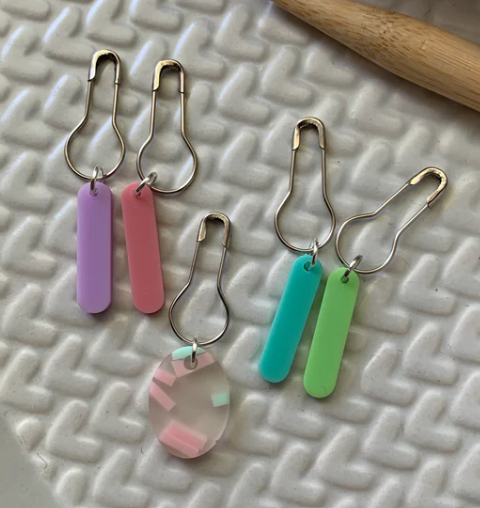 MP - Stitch Marker - Pastel Stick Markers