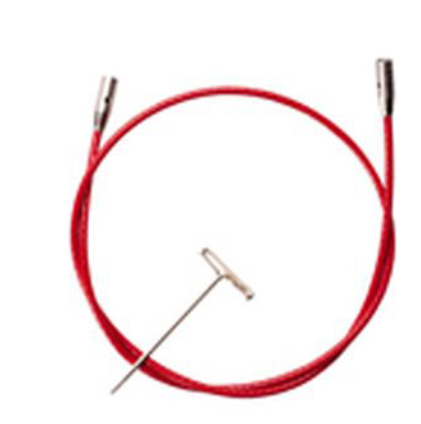 ChiaoGoo Twist Red Cables Small 50"